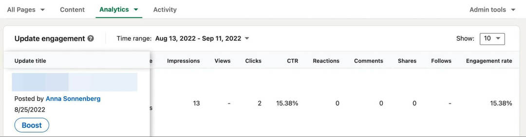 cómo-usar-evaluar-linkedin-content-analytics-company-page-posts-update-engagement-target-audience-example-9