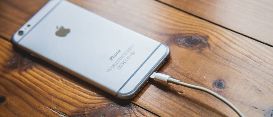 Cómo habilitar o deshabilitar la carga optimizada de la batería en iOS 13