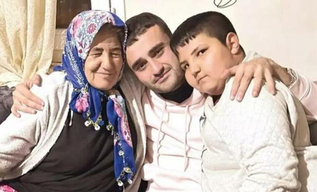 ¡CZN Burak visitó a la madre de Taha Duymaz!