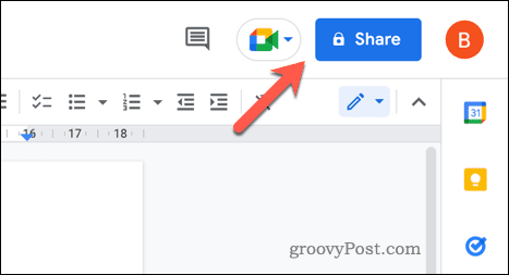 Configurar los ajustes de uso compartido de Google Docs