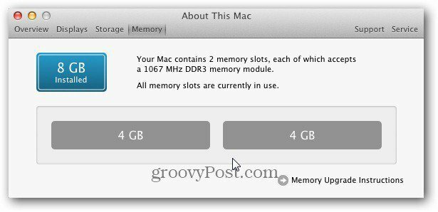 Cómo actualizar RAM en la Mac Mini