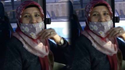 ¡La primera conductora de autobús público en Burdur me enorgulleció!
