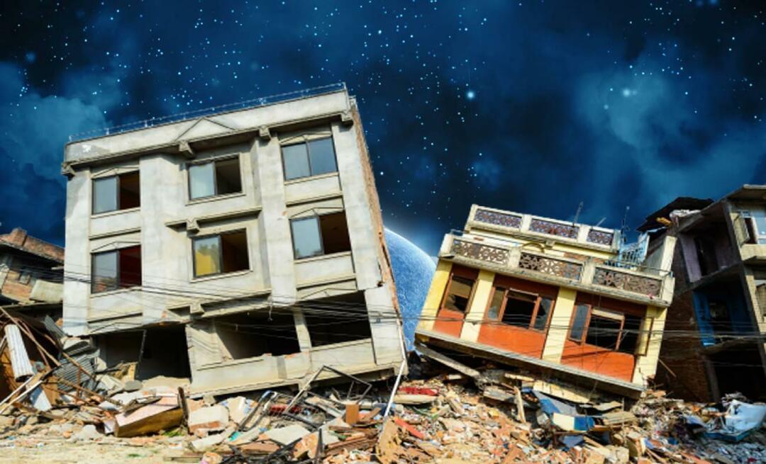 ¿Qué significa soñar con un terremoto? ¿Qué significa terremoto y sacudida en un sueño?