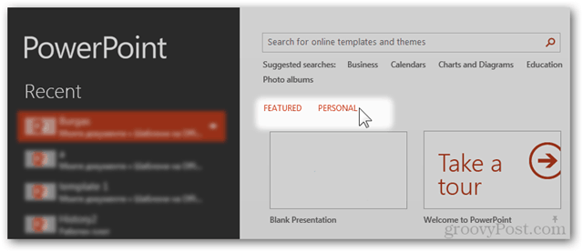 Office 2013 Template Create Make Custom Design POTX Custom Slide Slides Tutorial Cómo crear una nueva pantalla de presentación Plantillas personales