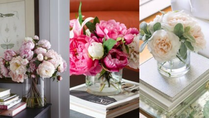 ¿Cómo decorar flores artificiales en casa?