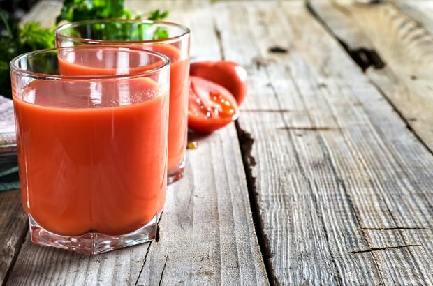 receta de jugo de tomate