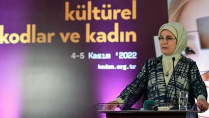 Emine Erdogan es el quinto presidente de KADEM. Cumbre Internacional Mujer y Justicia