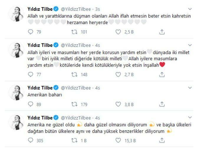 ¡Reacción estadounidense de Yıldız Tilbe! "Que Dios se moleste, maldita sea"