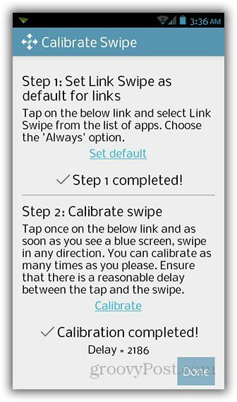 La aplicación de Android LinkSwipe hace más que solo abrir enlaces