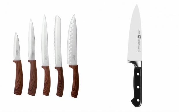 juego de cuchillos para víctimas
