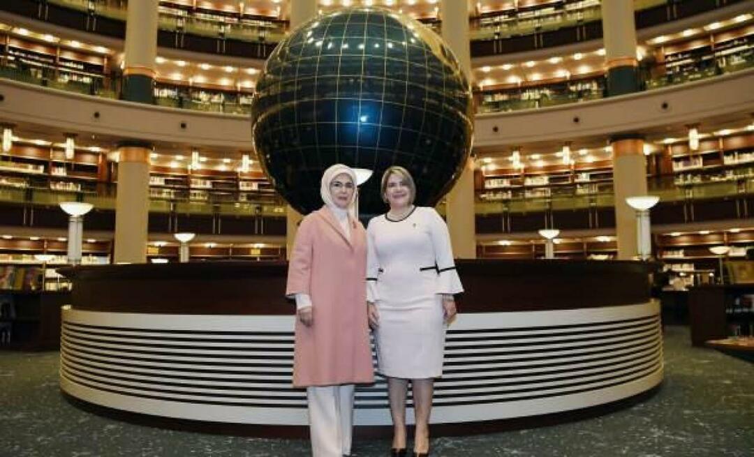 ¡Emine Erdoğan recibió a Lis Cuesta Peraza, la esposa del presidente cubano!