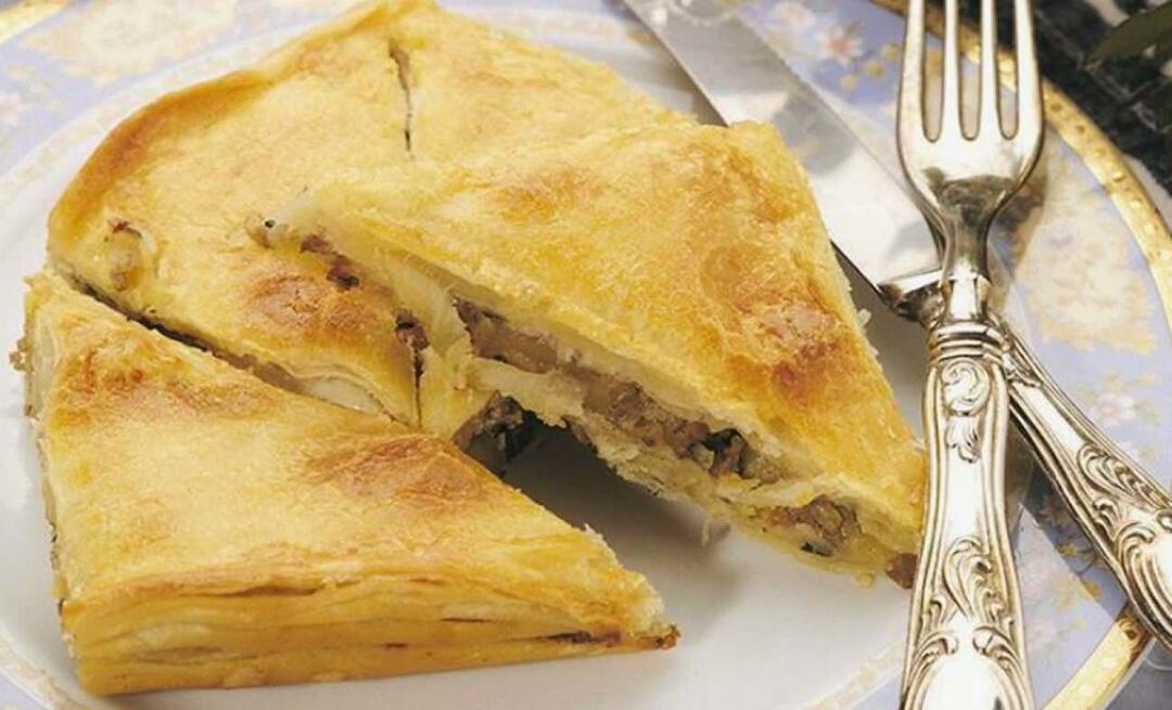 ¿Cómo hacer masa ghazal de Burdur? Receta famosa de pastelería ghazal de Burdur