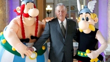 ¡Albert Uderzo, el dibujante del héroe de dibujos animados Asterix, fue encontrado muerto en su casa!