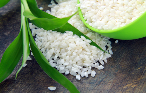 Técnica de pérdida de peso al tragar arroz