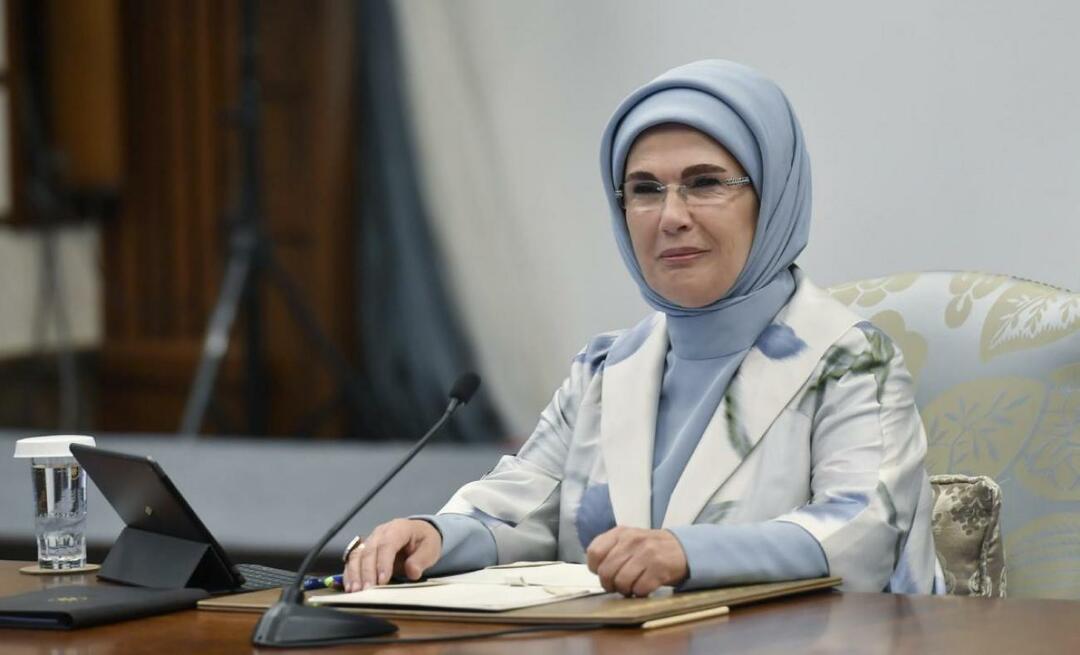 La Primera Dama Erdoğan habló sobre sus contactos en Nueva York