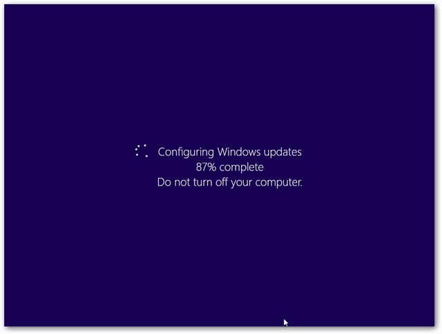 Configurando actualizaciones de Windows