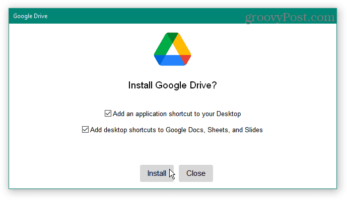 instalar Google Drive
