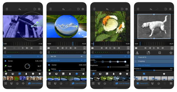 LumaFX es una aplicación de edición de video.