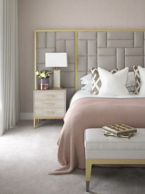 decoración de dormitorio beige