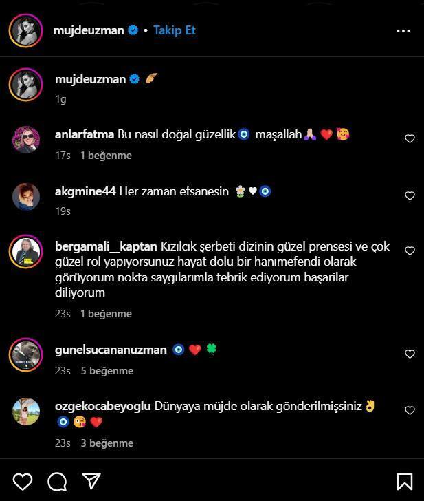 Comentarios de Müjde Uzman