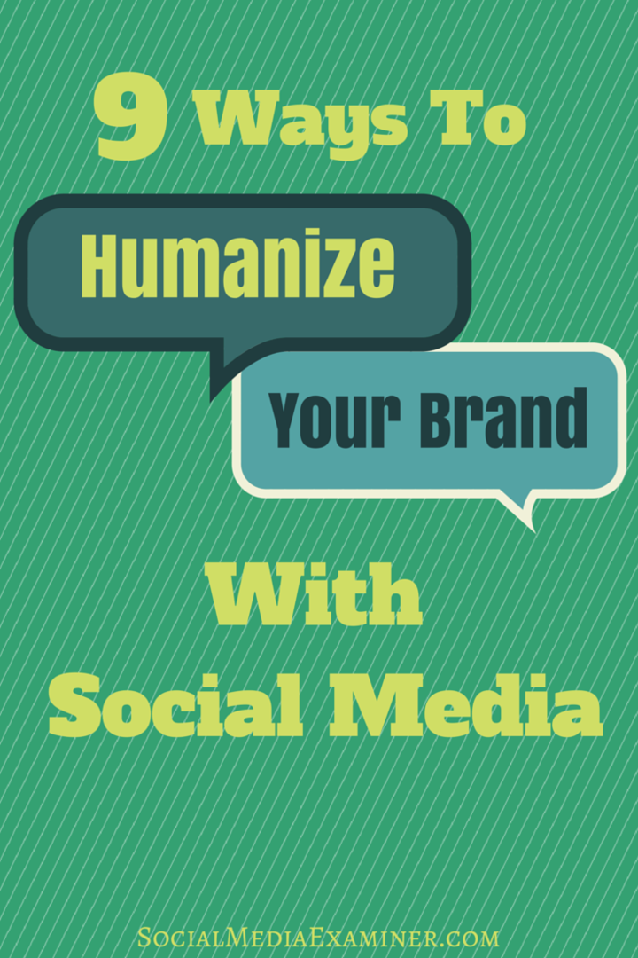 cómo humanizar tu marca con las redes sociales