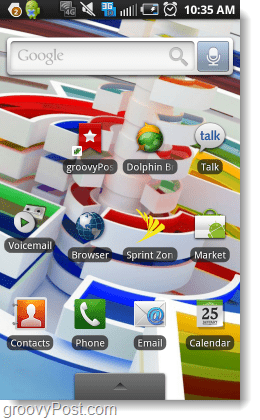 interfaz de usuario de Android