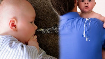 ¡Las causas más comunes de vómitos en bebés! ¿Qué es bueno para los vómitos en los bebés?