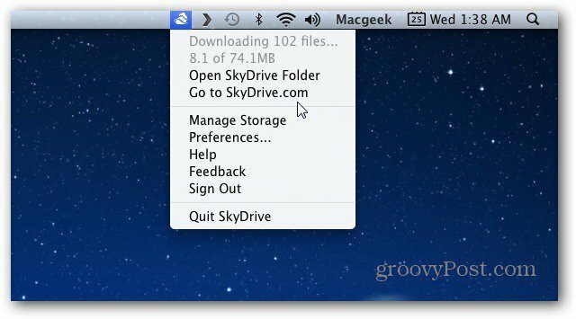 Aplicación Windows SkyDrive para Windows, Mac y Mobile