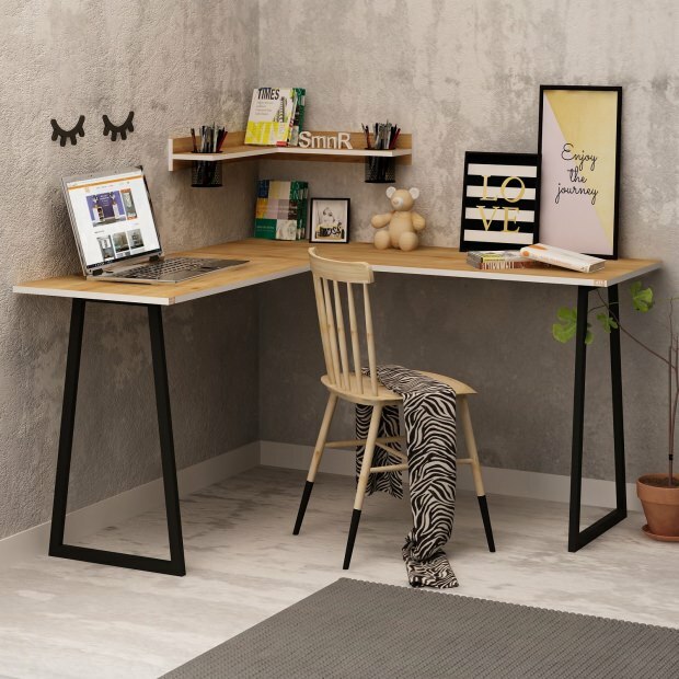 Mesa asimétrica y diseños de mesa de café.