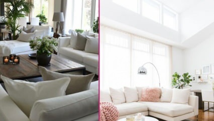 Métodos que facilitan la coloración de habitaciones blancas