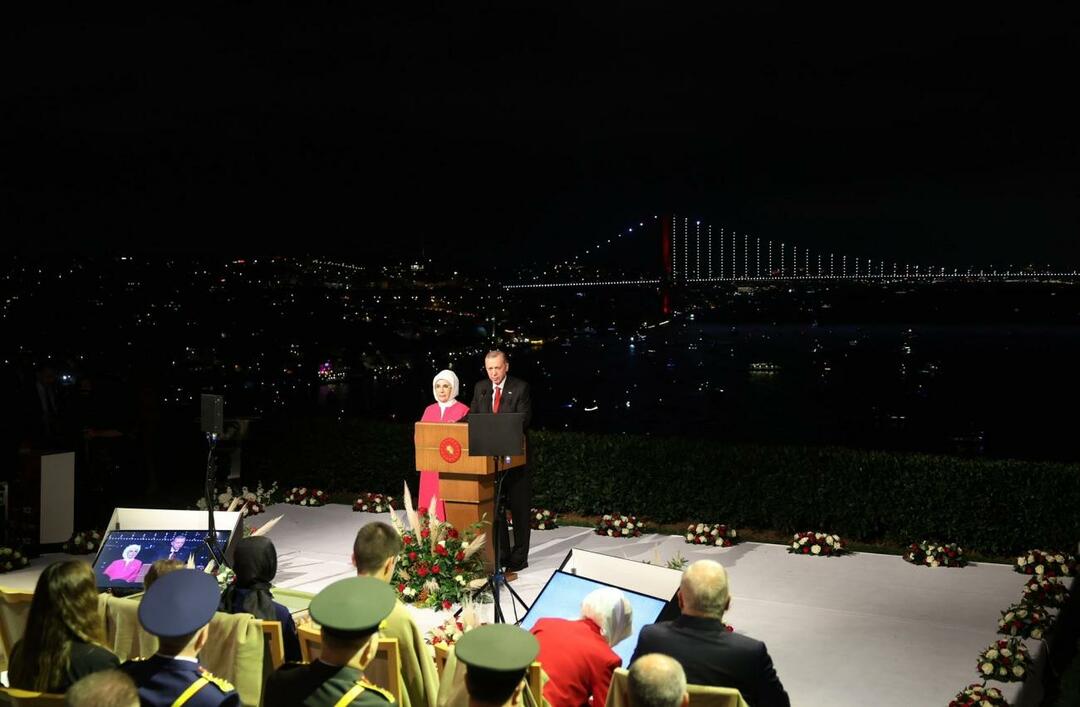 Recep Tayyip Erdoğan y Emine Erdoğan 100. eventos del año