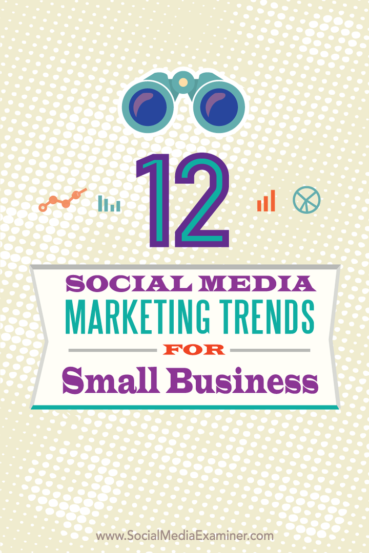 doce tendencias de marketing en redes sociales para pequeñas empresas