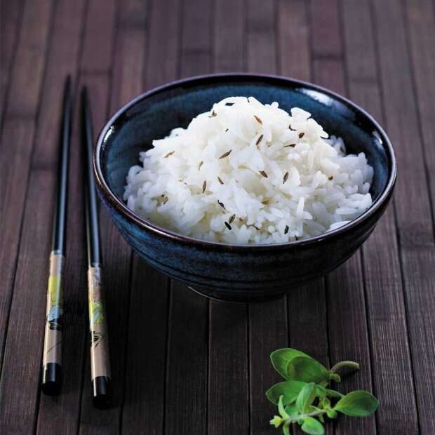 pérdida de peso al tragar arroz