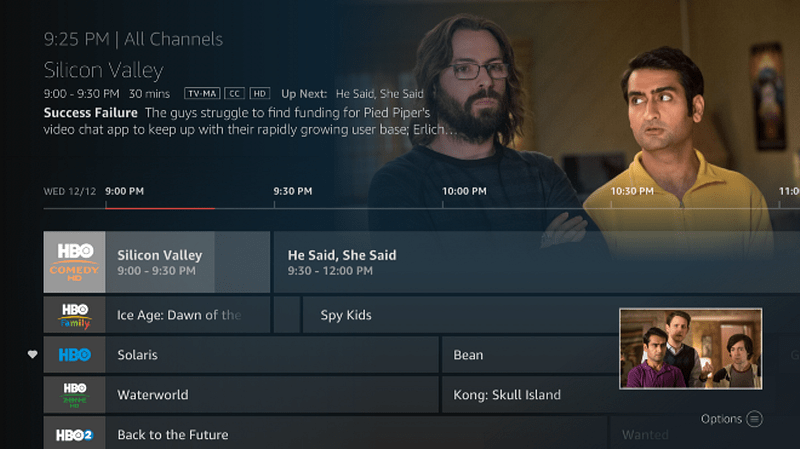 Nueva actualización de Amazon Fire TV se centra en la programación en vivo