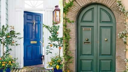 ¿Cuáles son los colores de las puertas interiores que se utilizan en la decoración del hogar? Colores ideales para puertas interiores.