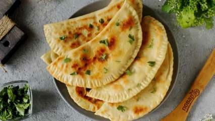¿Cómo hacer el panqueque azerbaiyano Qutab? Receta Qutab de sabor tradicional