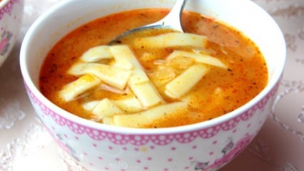 Deliciosa receta de sopa de fideos