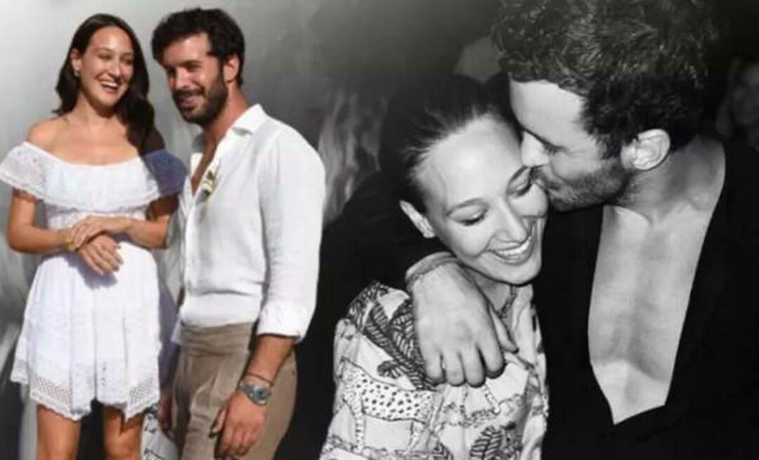 ¡Barış Arduç compartió su cuadro con su esposa Gupse Özay! Primero compartiendo con su esposa