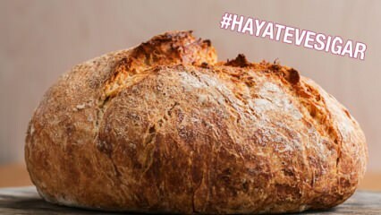 ¿Cómo hacer el pan más fácil? Receta de pan que no duró mucho tiempo... Hacer pan a tamaño completo