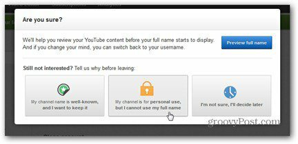 nombre real de youtube se niega a usar el nombre completo