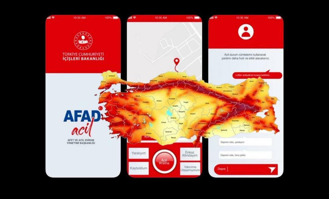 ¿Se cuestiona el riesgo sísmico de la vivienda desde la aplicación de la AFAD? Aplicación de mapa de terremotos de AFAD