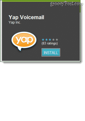 Yap Voicemail del Android Market