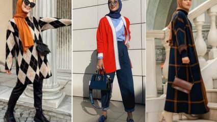 ¡Modelos de cárdigan en hijab 2020-2021! ¿Cómo se combinan los cárdigans?