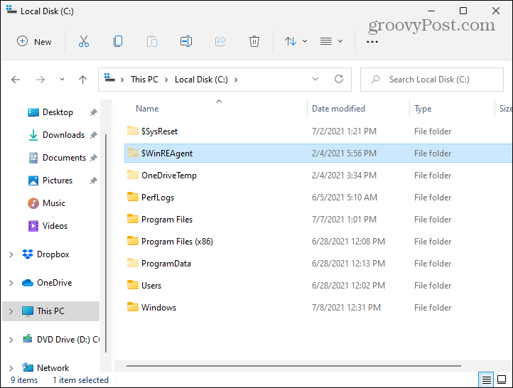 Cómo mostrar archivos y carpetas ocultos en Windows 11