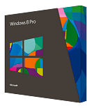 Caja de software de Windows 8 Pro