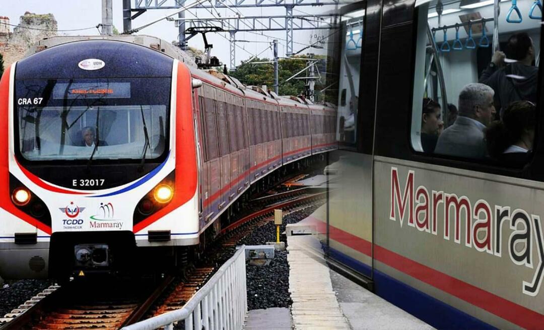 ¿Por qué paradas pasa Marmaray? ¿Cuánto cuesta el Marmaray? tiempos marmaray