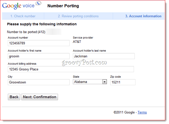 Cómo transferir su número de teléfono celular a Google Voice