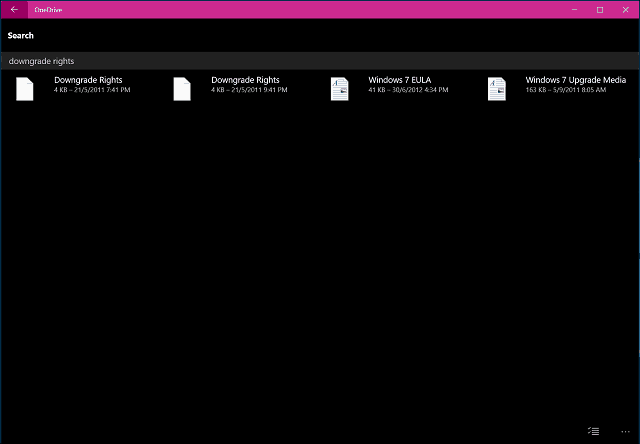 Aplicación OneDrive windows 10 6