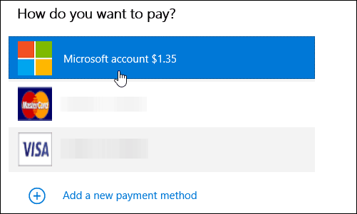 método de pago