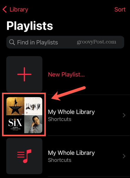 lista de reproducción de música completa de apple music